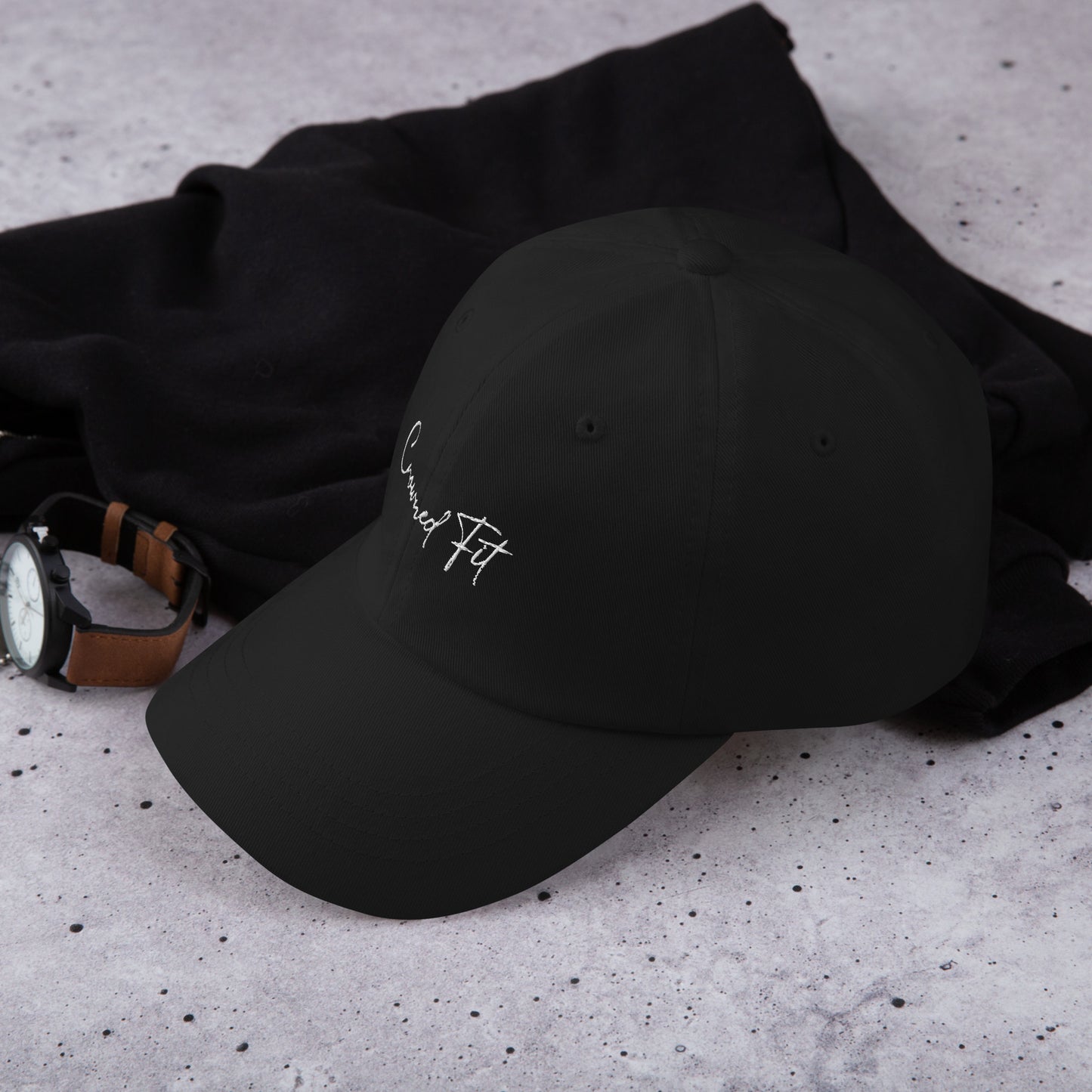 Luxe Dad Hat - Black