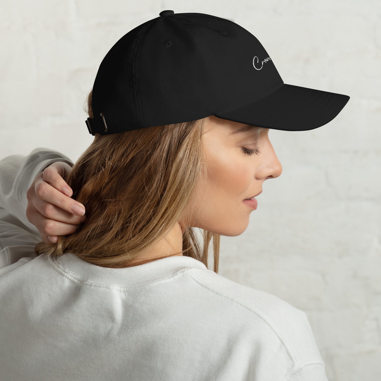 Luxe Dad Hat - Black