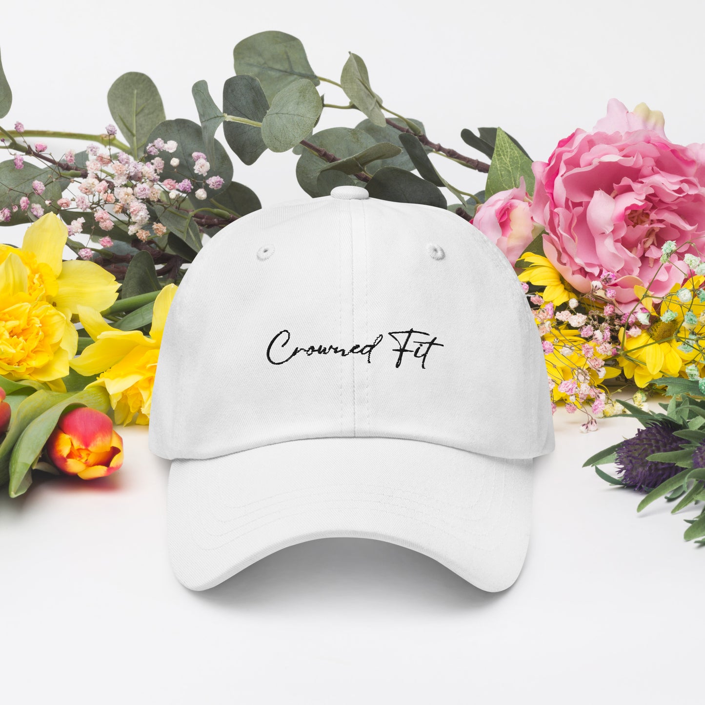 Luxe Dad Hat - White