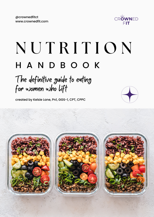 Nutrition Handbook: The definitive guide to eating for women who lift